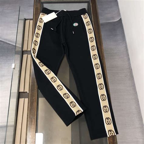 gucci sweatpants fake|bootleg gucci sweatpants.